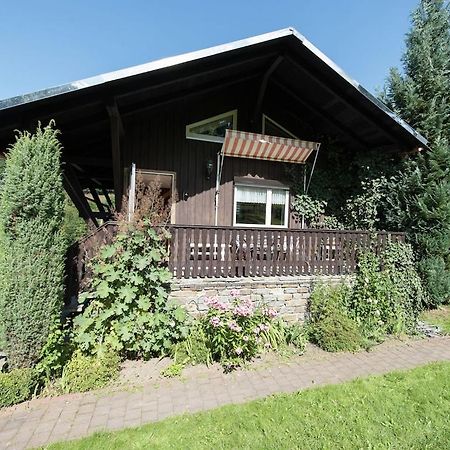 Homey Chalet in Breitenbrunn Rittersgrun with Terrace Exterior foto